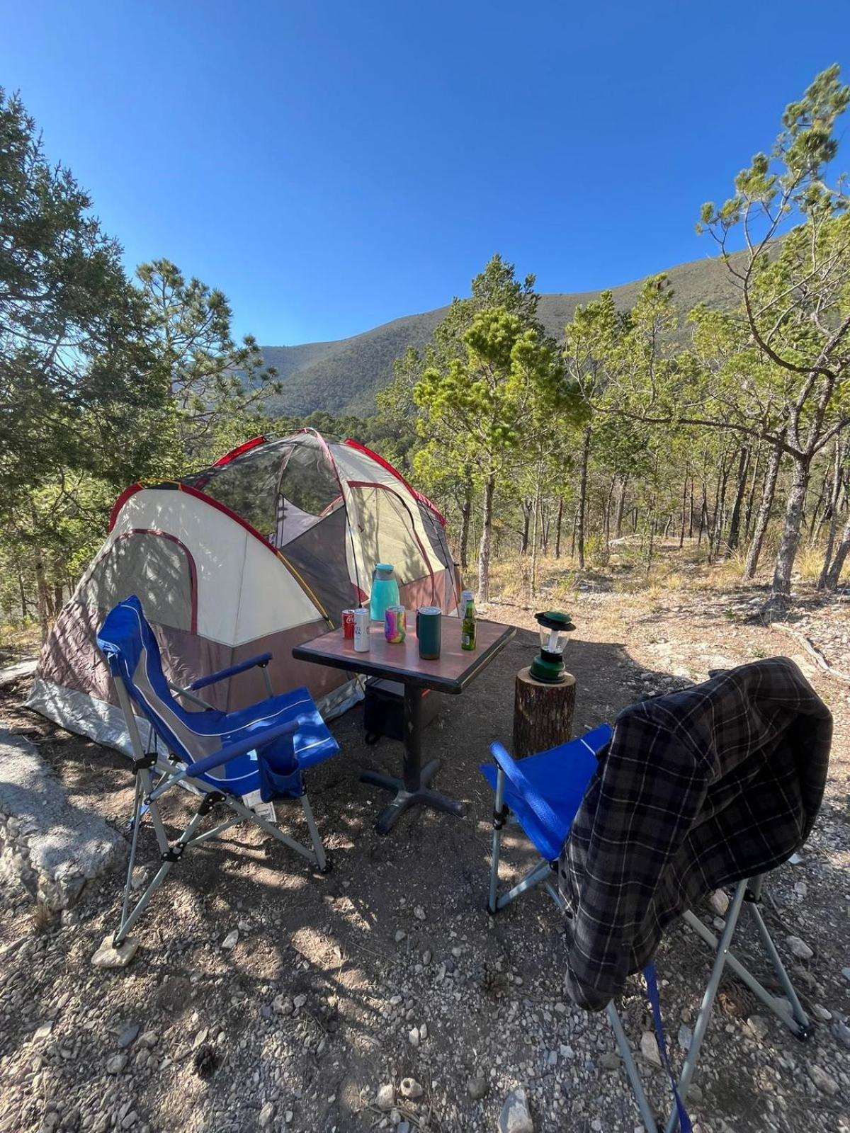 Camping En La Sierra De Arteaga Лос-Лириос Экстерьер фото