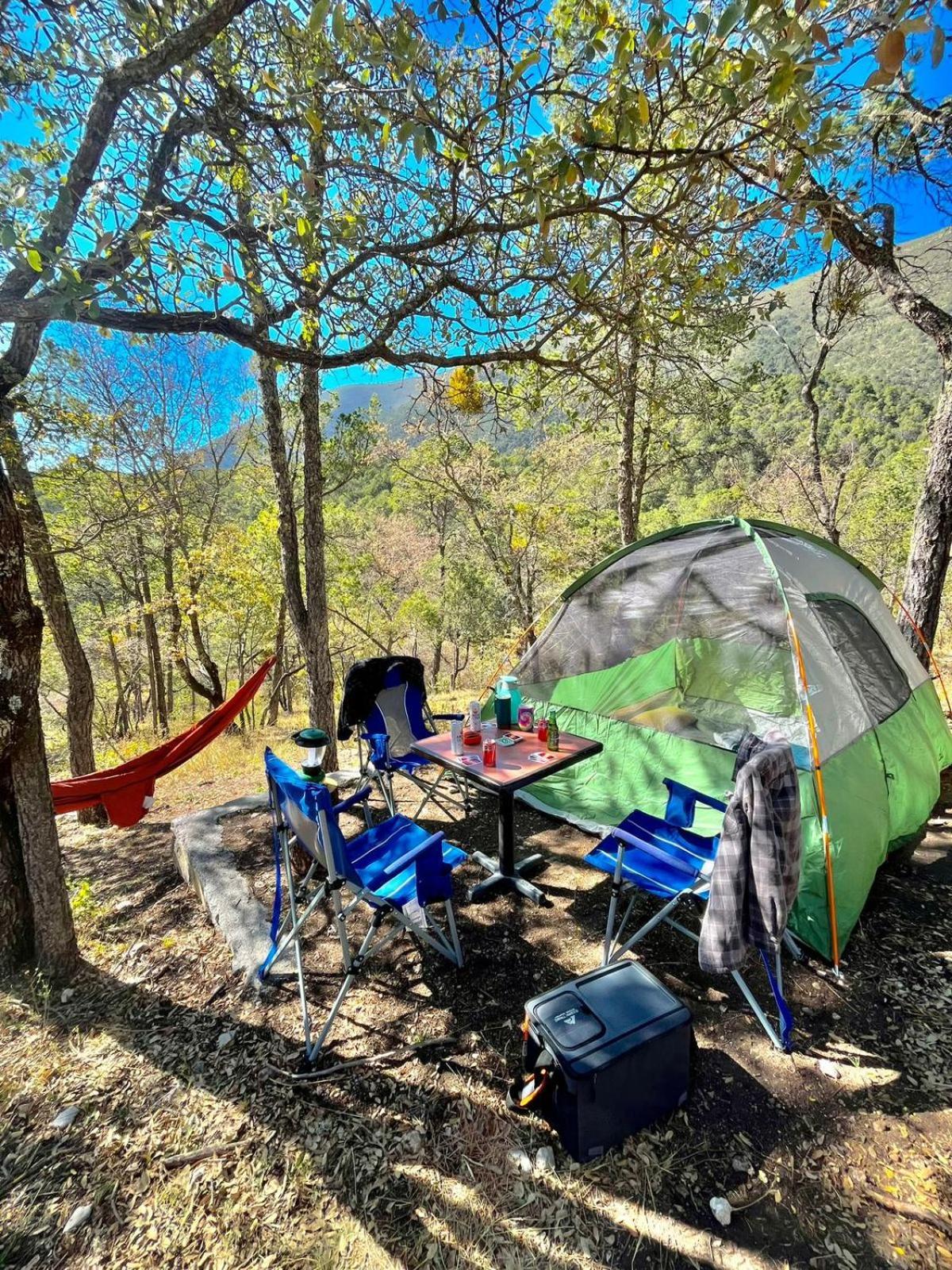 Camping En La Sierra De Arteaga Лос-Лириос Экстерьер фото